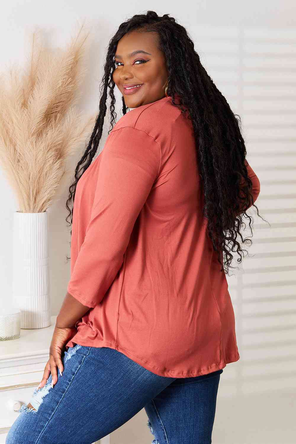 Culture Code Full Size Open Front Women Cardigan