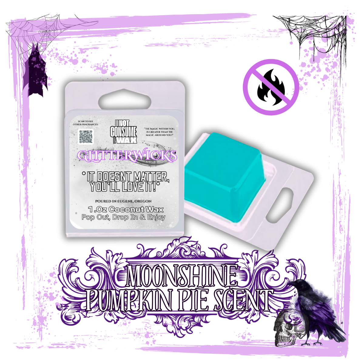 We Be Drinking, Pumpkin : Moonshine Pumpkin Pie Scented Wax Melt